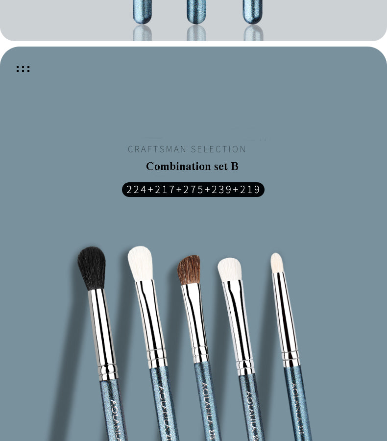 AOLANLA- Eyeshadow Brush Whole Sets（217+219+239+224+275）