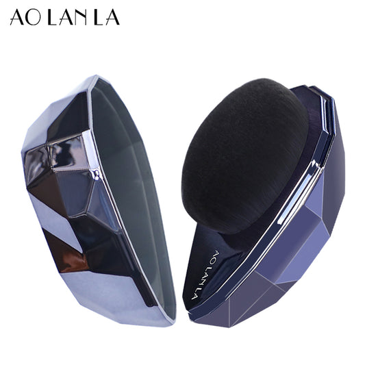 AOLANLA Diamond shape portable foundation brush Professional Beauty flat head Magic Traceless foundation brush