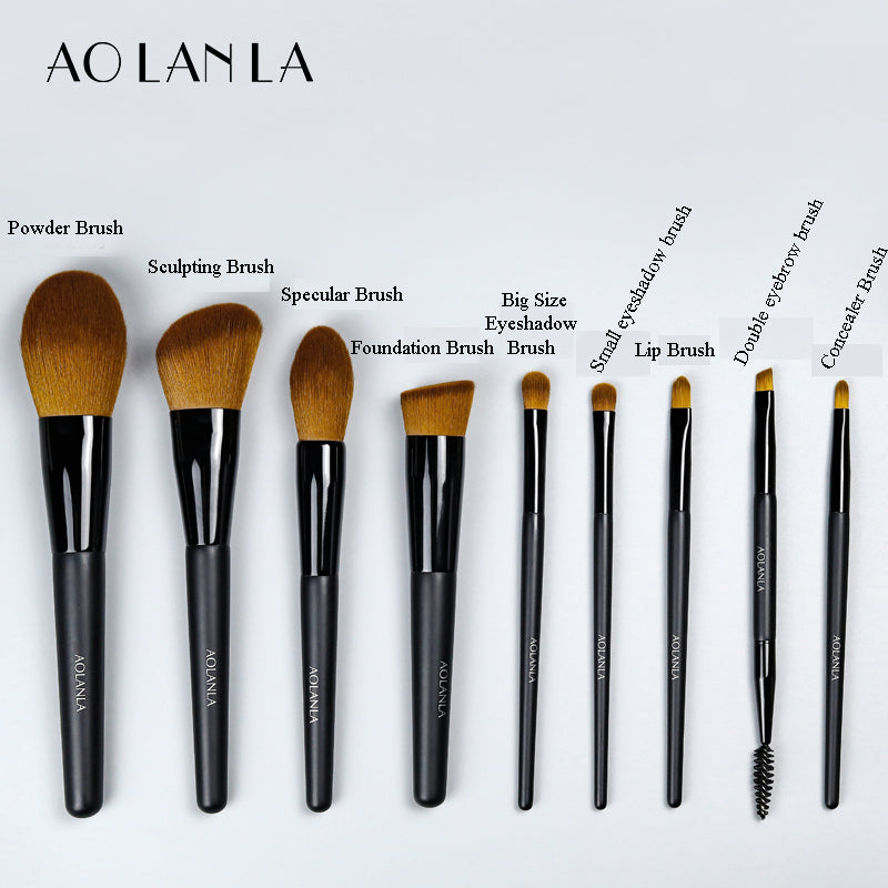 LARGE COSMETIC BRUSH SET (5 PC)