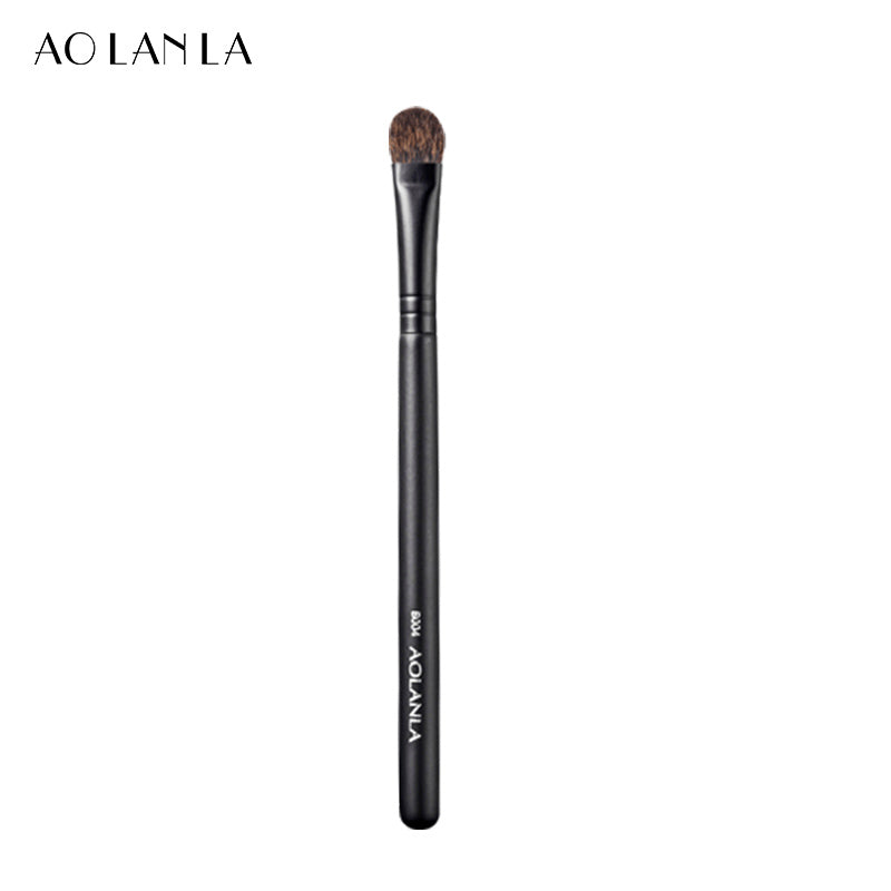 AOLANLA-ZHUMO Eyeshadow Brush Animal Hair Eye Dye Brush Brightening Coloring Portable Beauty Tool B004 Single Pack