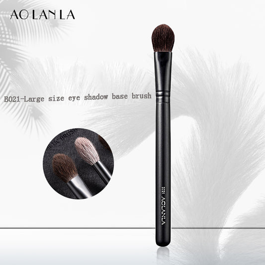 AOLANLA-ZHUMO  Eyeshadow Brush Animal Hair Eye Dye Brush Focus On Sensitive Skin Portable Beauty Tool B021 Single Pack