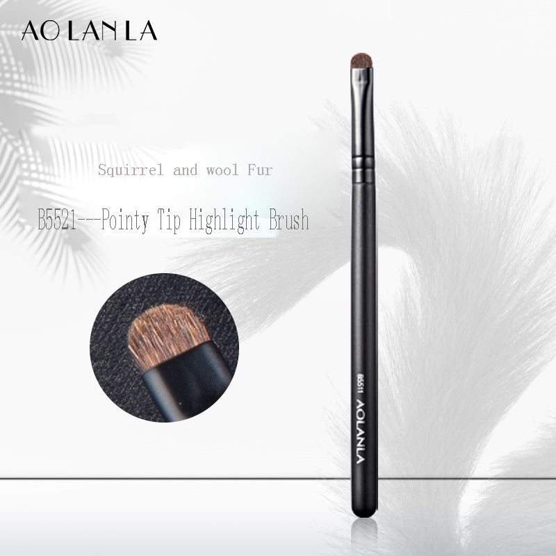 Aolanla ZHUMO Series Eyeshadow brushes Portable Beauty Tool B5511 Single Pack