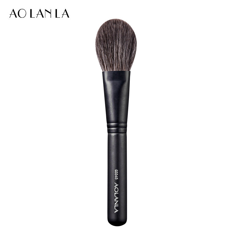 AOLANLA-ZHUMO Round Tip Blush Brushes Portable Beauty Tool G5545 Single Pack