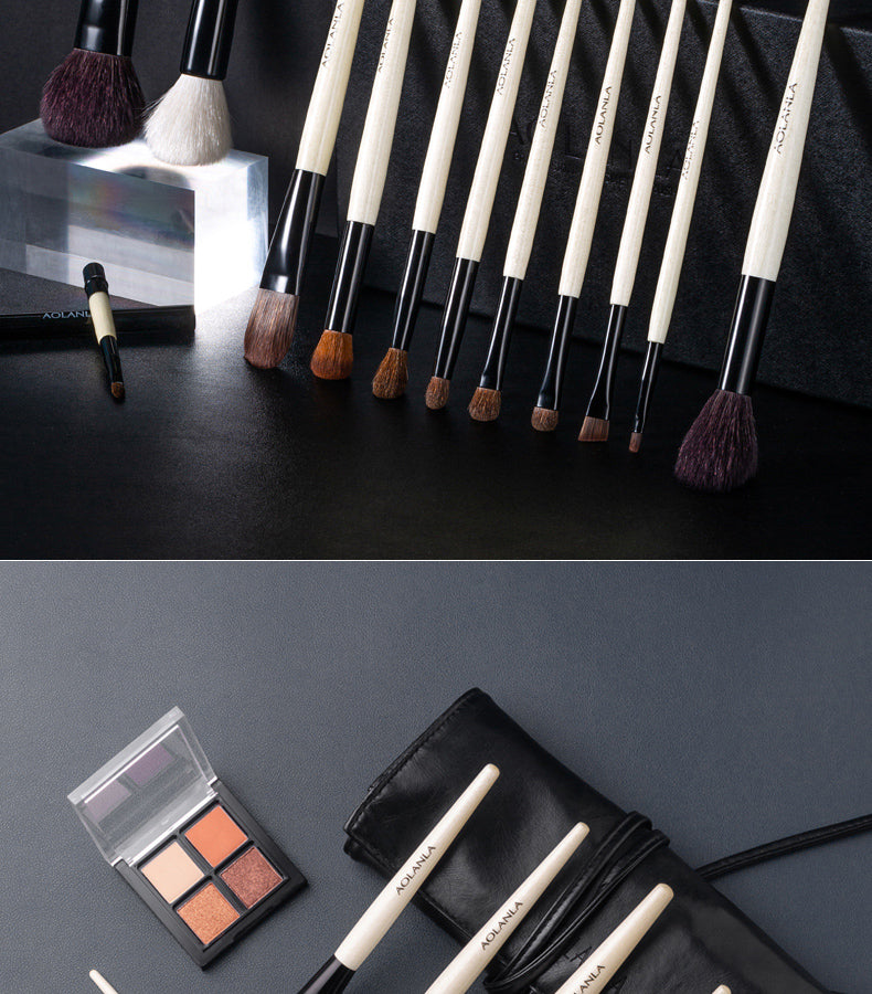 AOLANLA 12 pieces makeup brush sets best choice for your gift